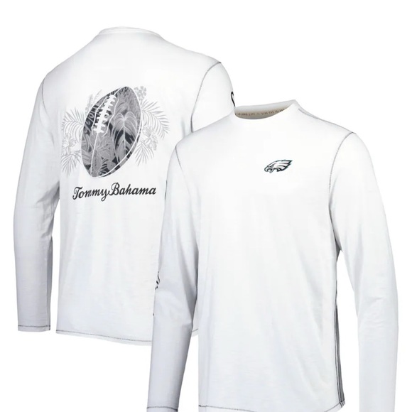 Tommy Bahama Other - Philadelphia Eagles Tommy Bahama  Laces Out Billboard Long Sleeve Tee, M